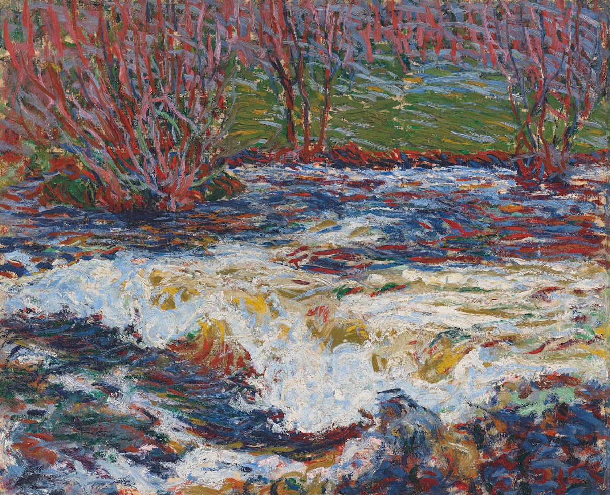 The Rushing Stream circa 1891 92