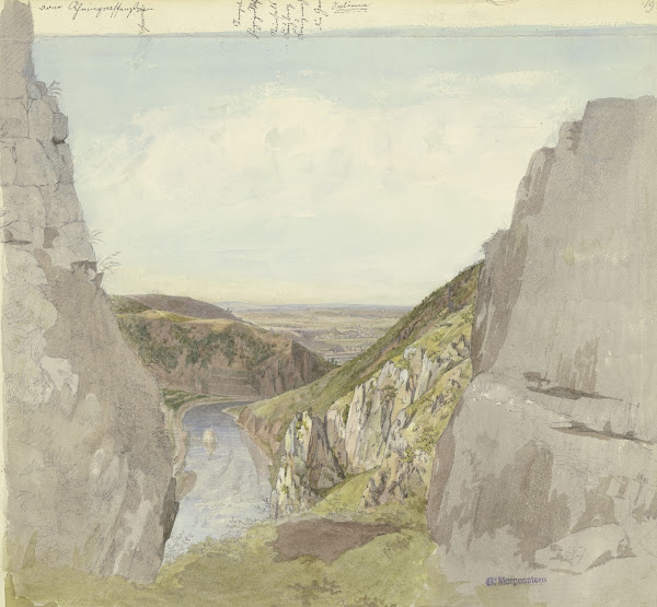 Blick vom Rheingrafenstein in das Nahetal