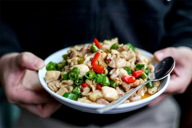 Gà Xào Ớt Cay