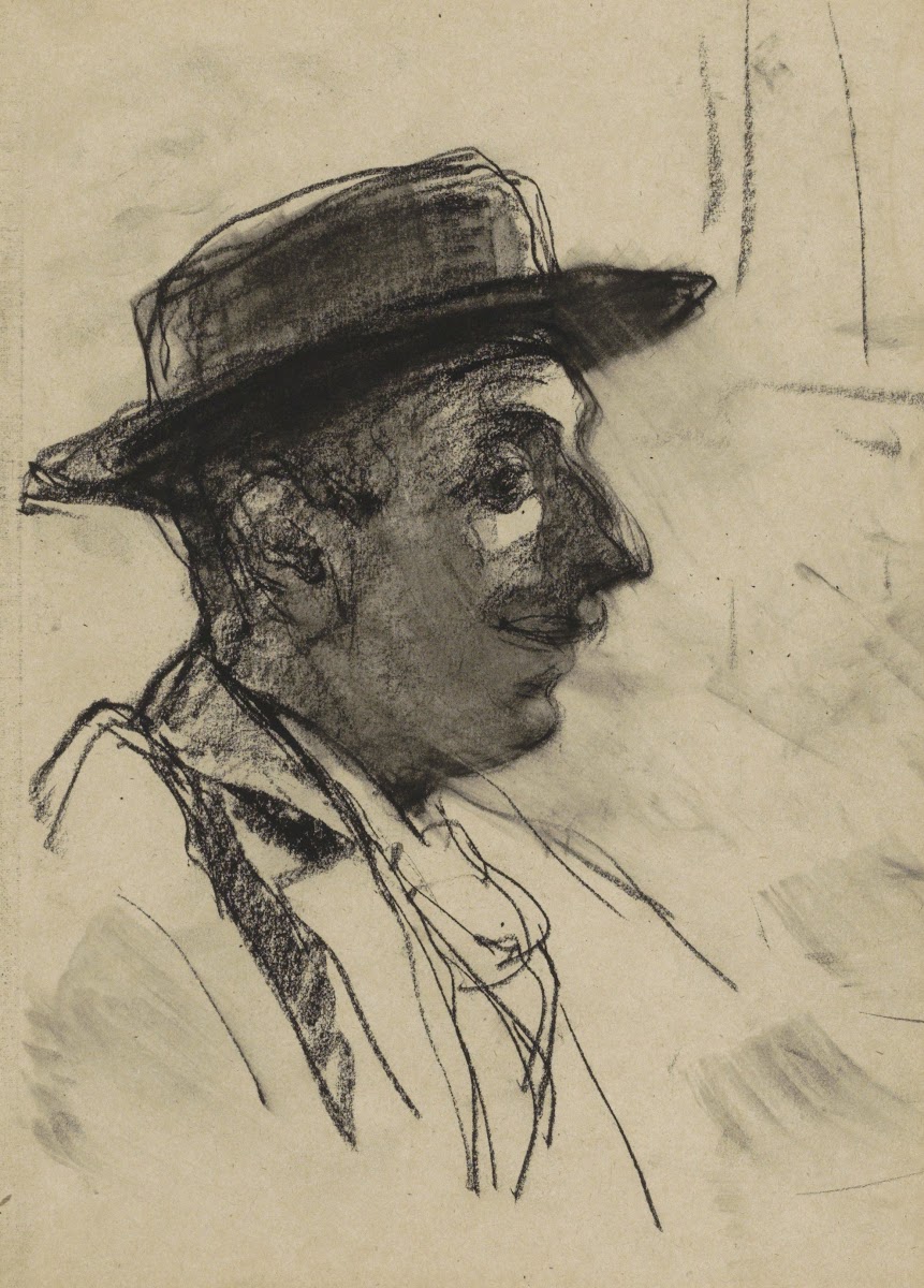 Man met hoed 1893 1897