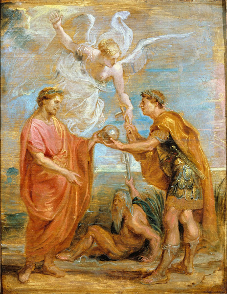 Constantius Appoints Constantine As His Successor 1622