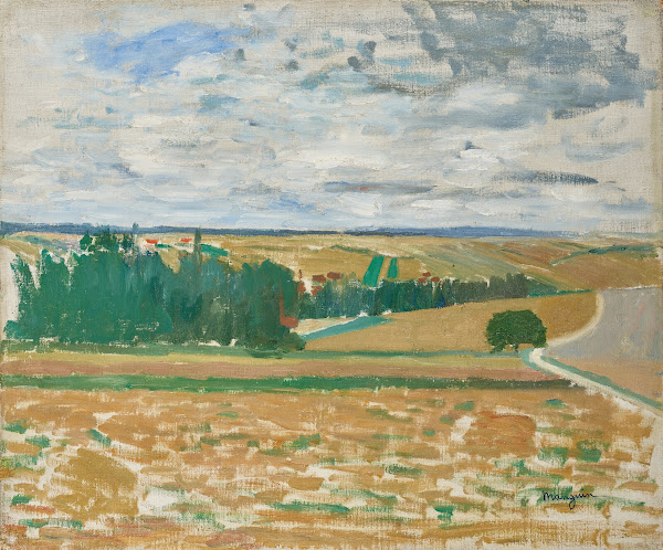 Paysage Beauce 1890 1900