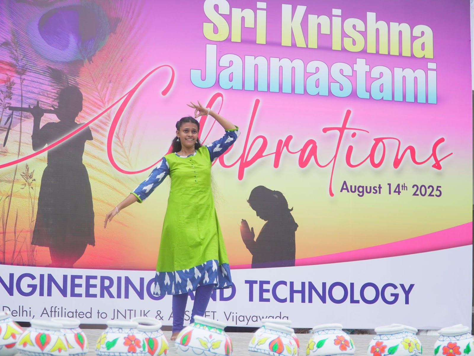 Hindu College of Engineering and Technology, Guntur - Sri Krishna Janmashtami Celebrations - 2025