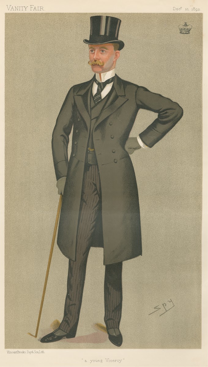 Politicians  a young Viceroy Lord Houghton 10 December 1892 1892