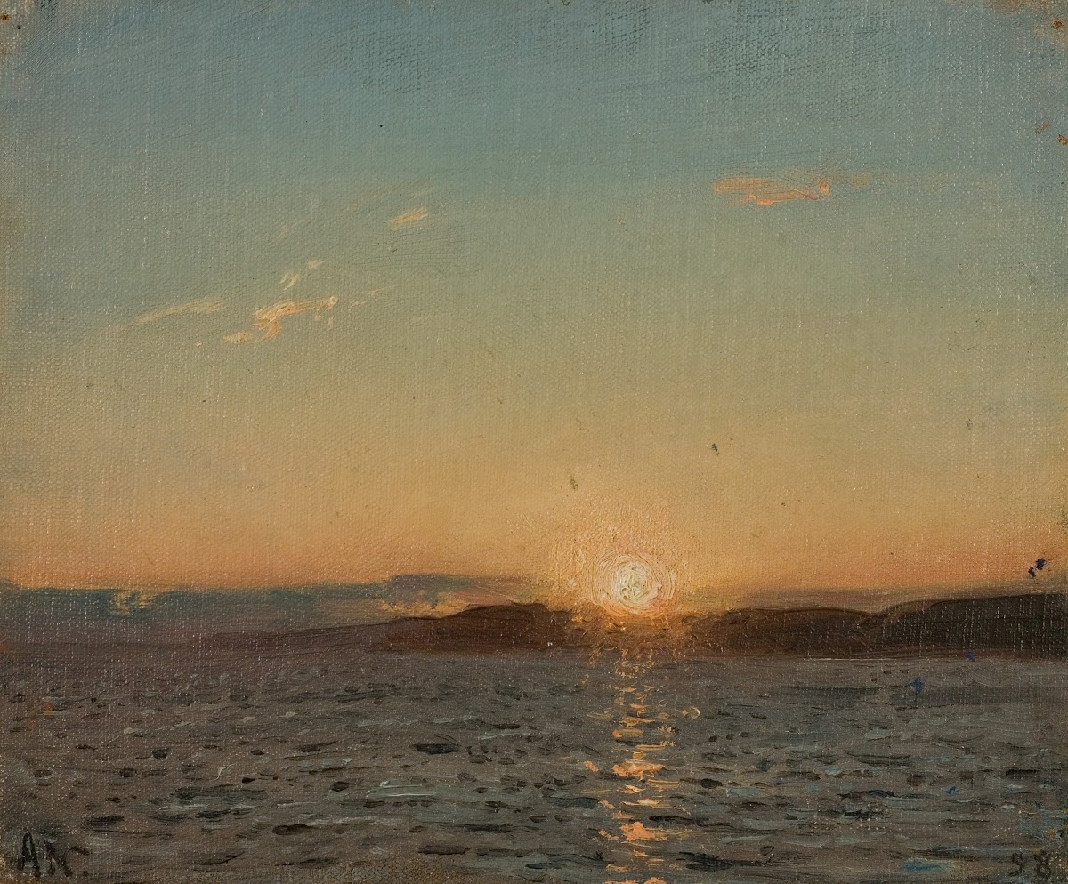 Aftensol Hvaler 1898