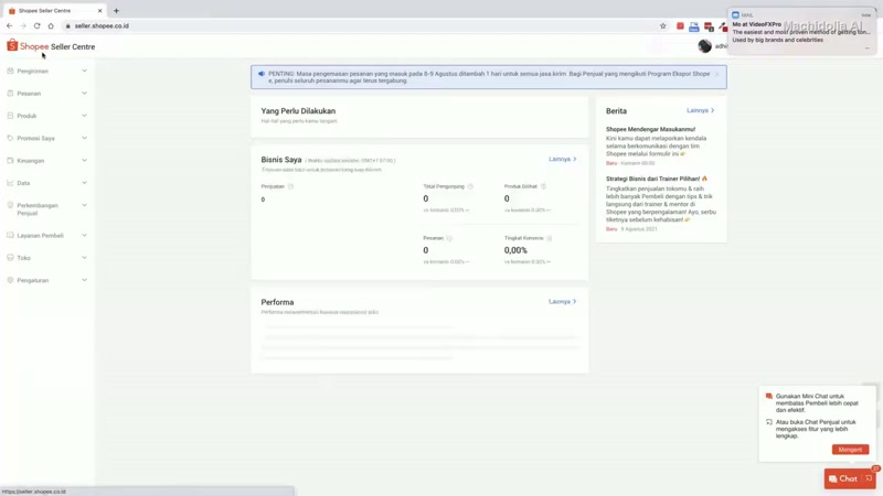 jago shopee - 6. Setting Banner Shopee