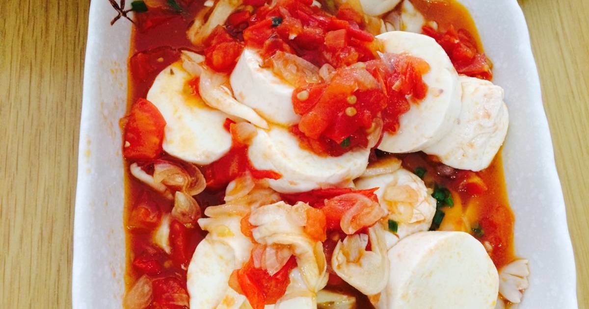 Đậu Nấm sốt cà chua chay