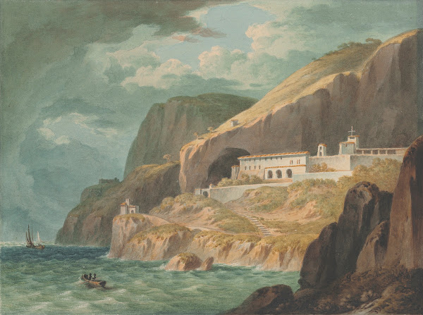 A convent at Amalfi near Salerno Italy 1808