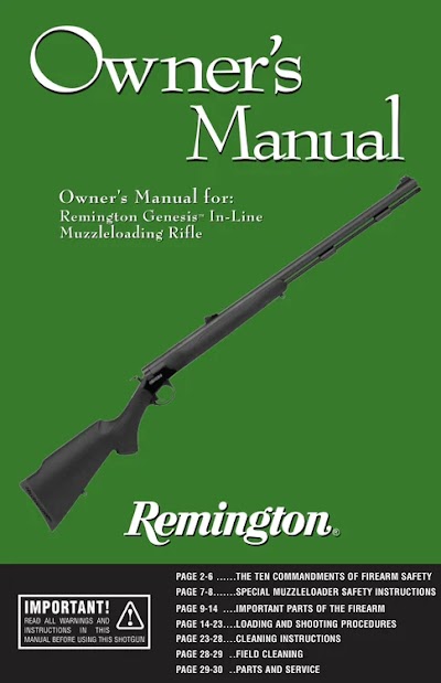 remington genesis muzzle loading rifle