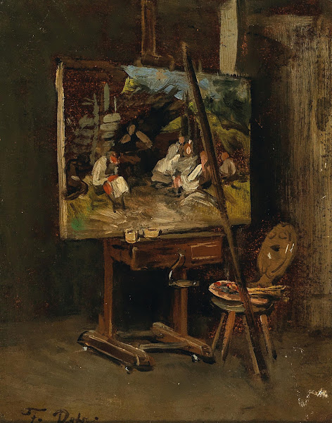 The Easel of the Artist 1887