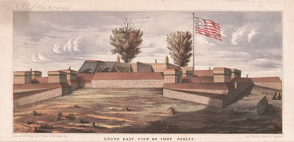 South East View Of Fort Negley 1864