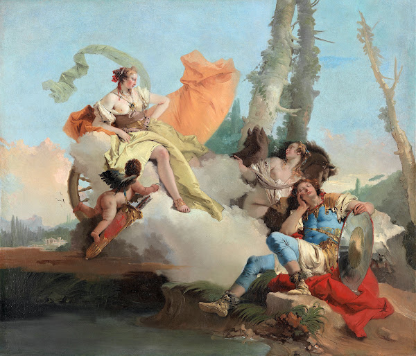 Armida Encounters The Sleeping Rinaldo 1742