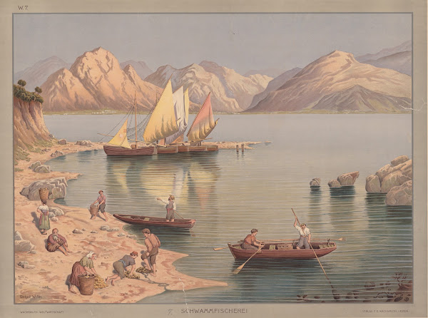 Sponge Fishing 1913