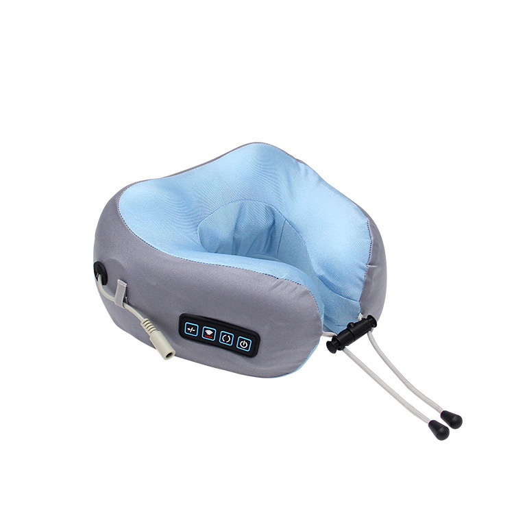 Neck massager with heating function and USB charging