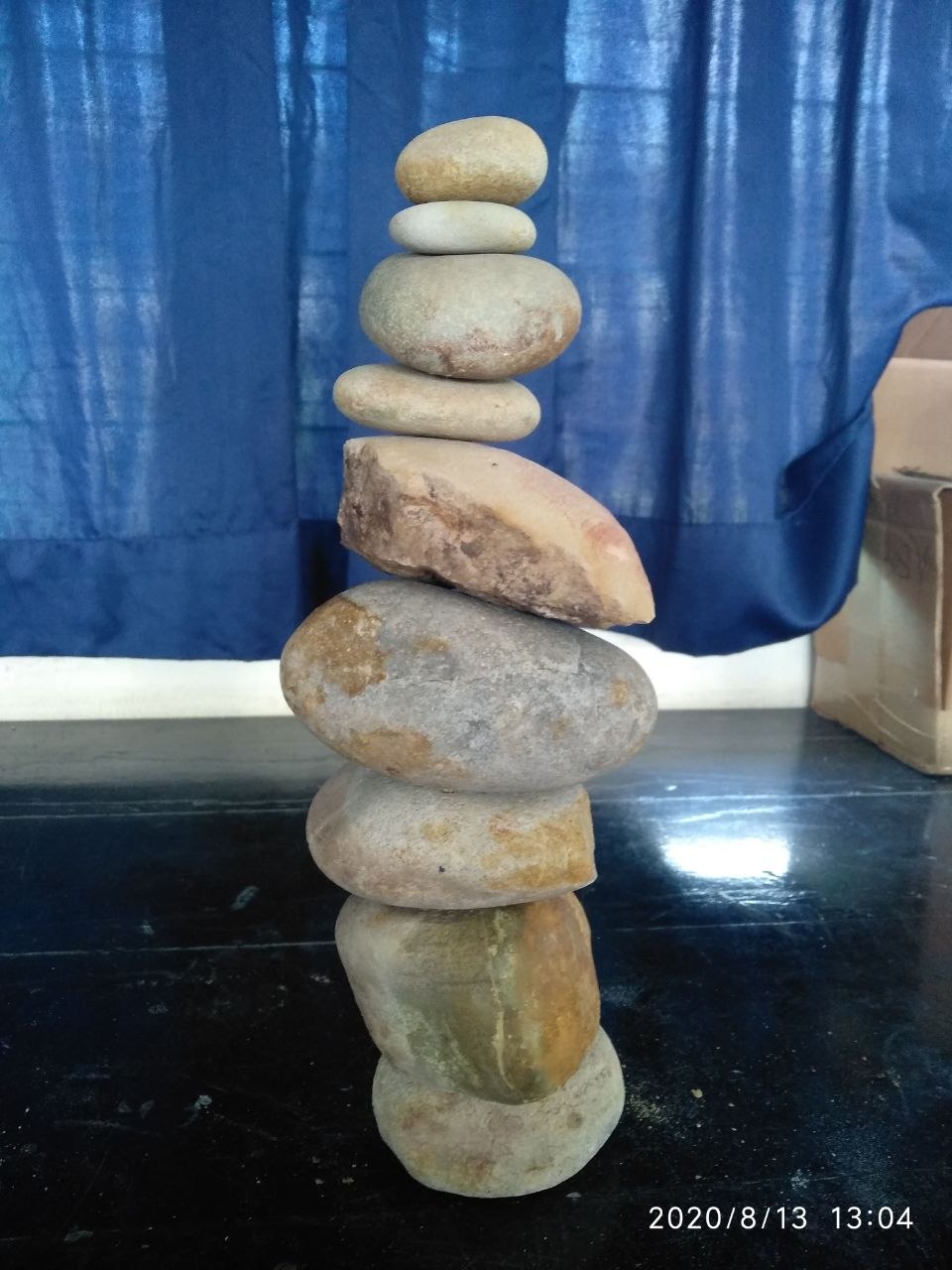 Original Lab Photo - Rock Stacking