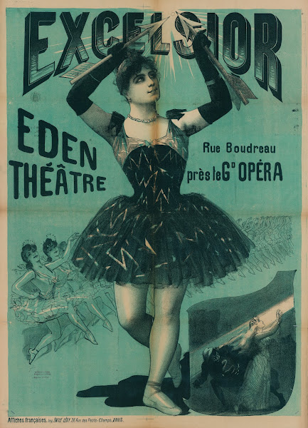 Excelsior Eden Theâtre Rue Boudreau Près Le Gd Opera 1889