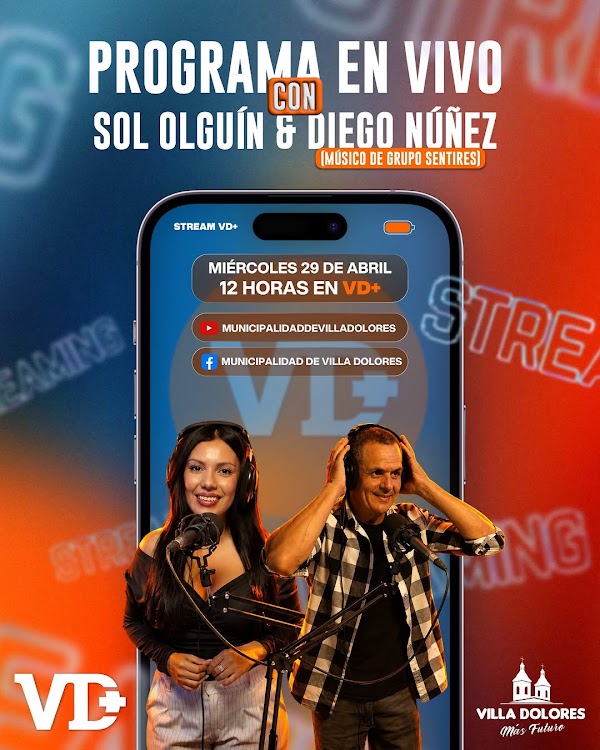 Programa en Vivo con Sol Olguín y Diego Núñez