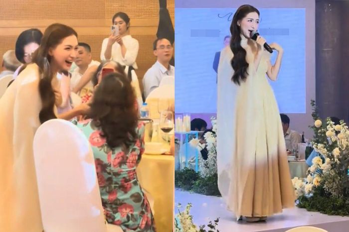 Hòa Minzy hát tại đám cưới, nhận 'cái kết' khi đưa micro nhờ khách mời khoe giọng - Tạp chí SaoStar