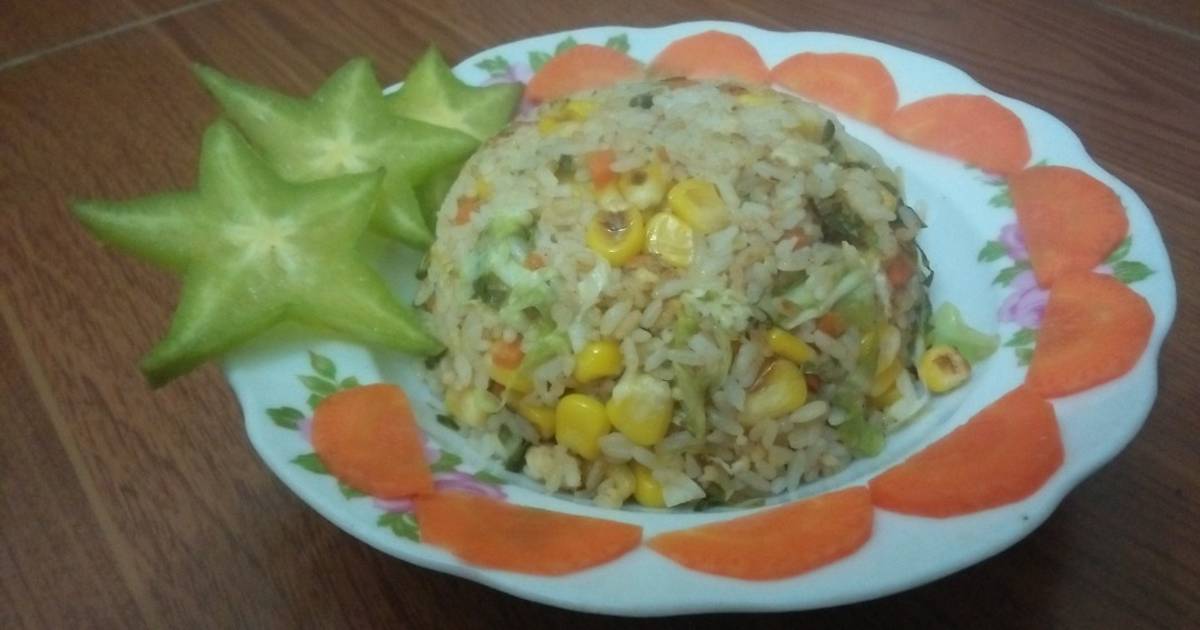 Cơm rang rau củ