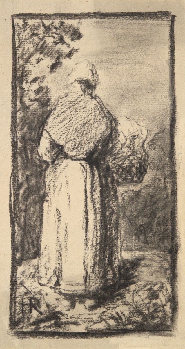 Peasant Woman Seen fromBehind