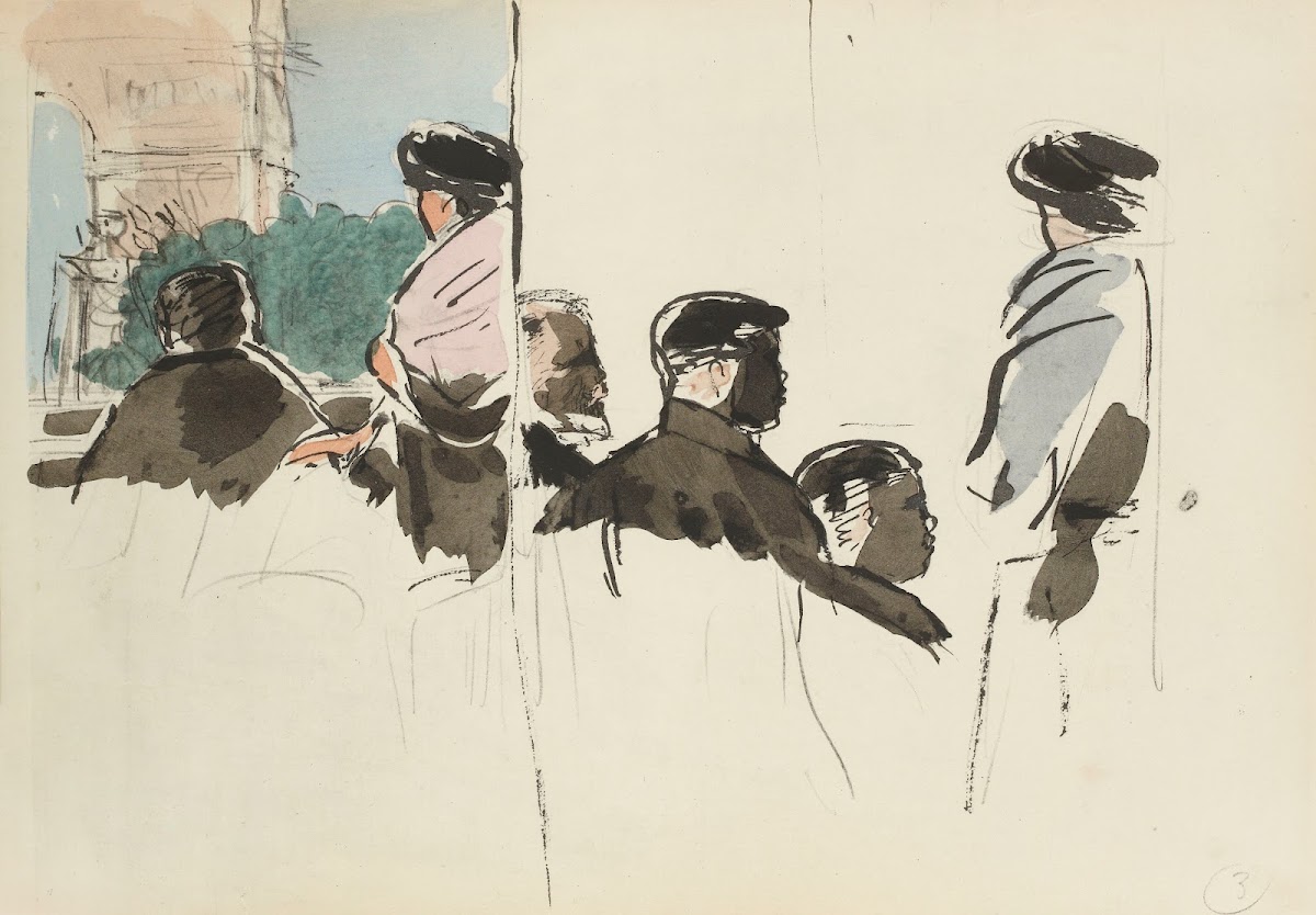 14 juillet 1919 Place de lEtoile au coin des Champs Elysées cinq heure du matin