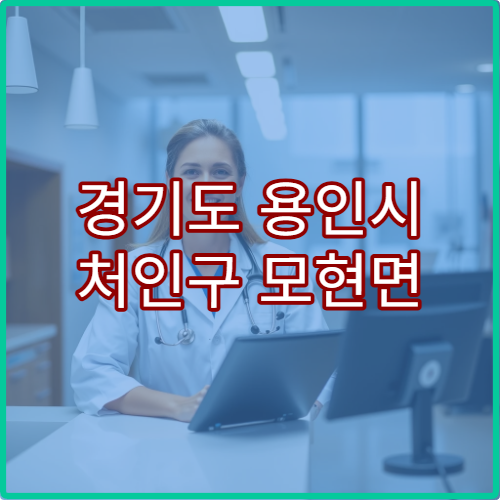 경기도 용인시 처인구 모현면 설날 명절 연휴 당직약국 야간 영업 약국 정보