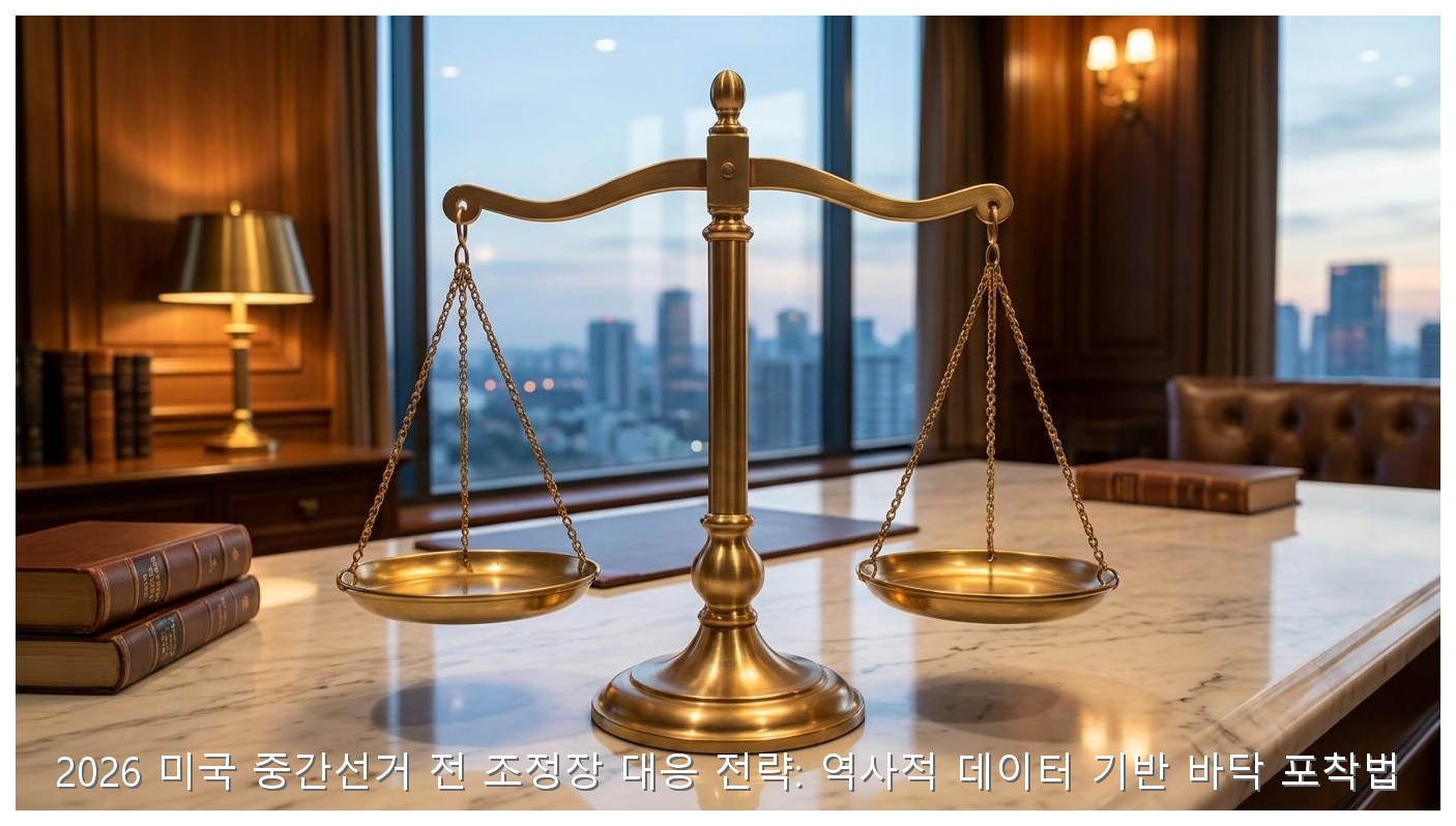 2026 미국 중간선거 전 조정장 대응 전략: 역사적 데이터 기반 바닥 포착법 핵심 안내 및 분석 인포그래픽 (5)