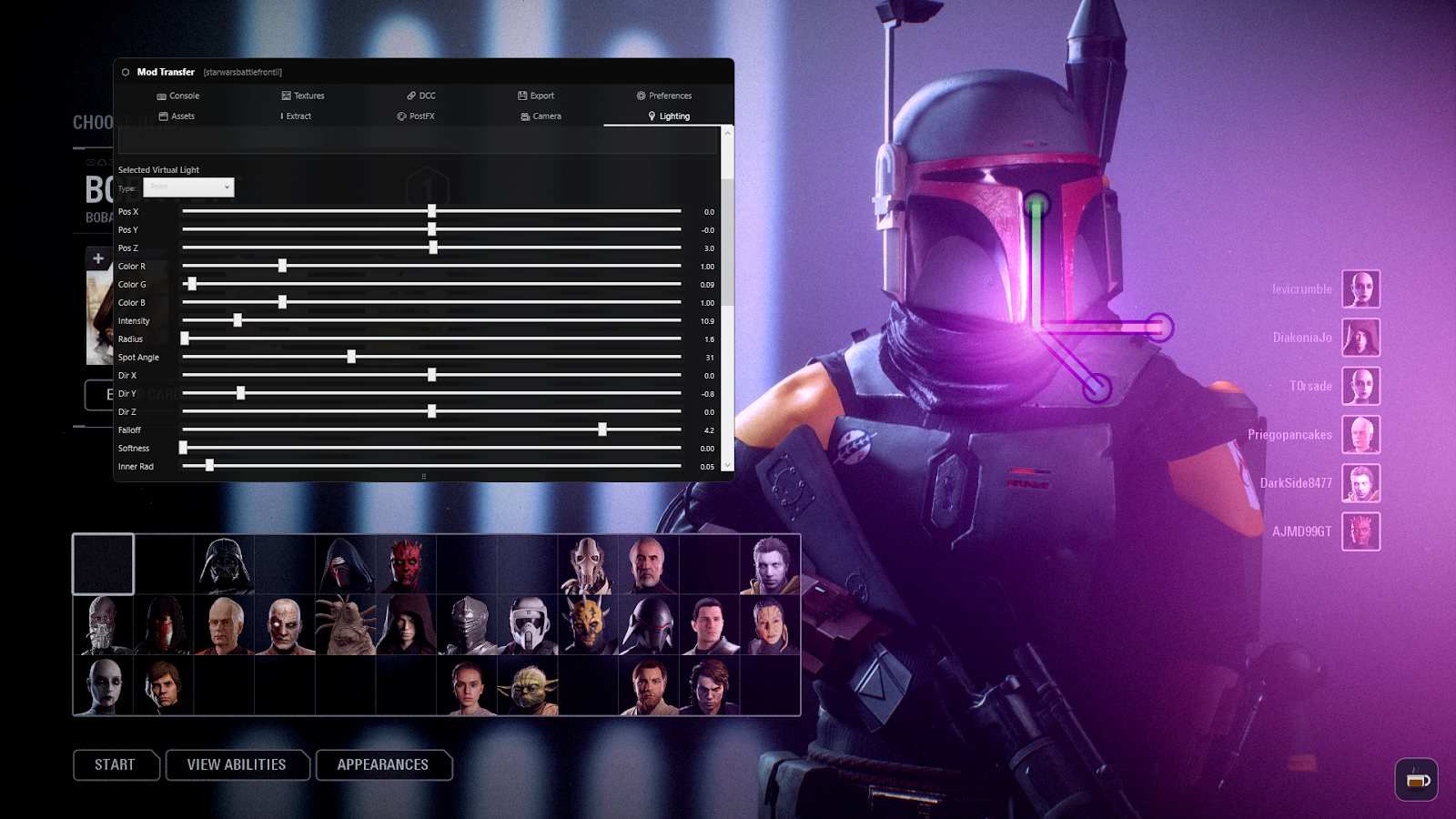 Mod Transfer Interface 98