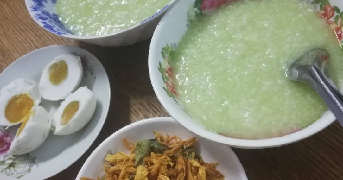 Cháo trắng lá dứa