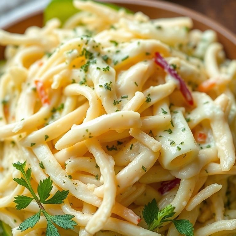 Creamy Dill Coleslaw Dressing for Refreshing Summer Crunch – Easy Homemade Quick Dressing