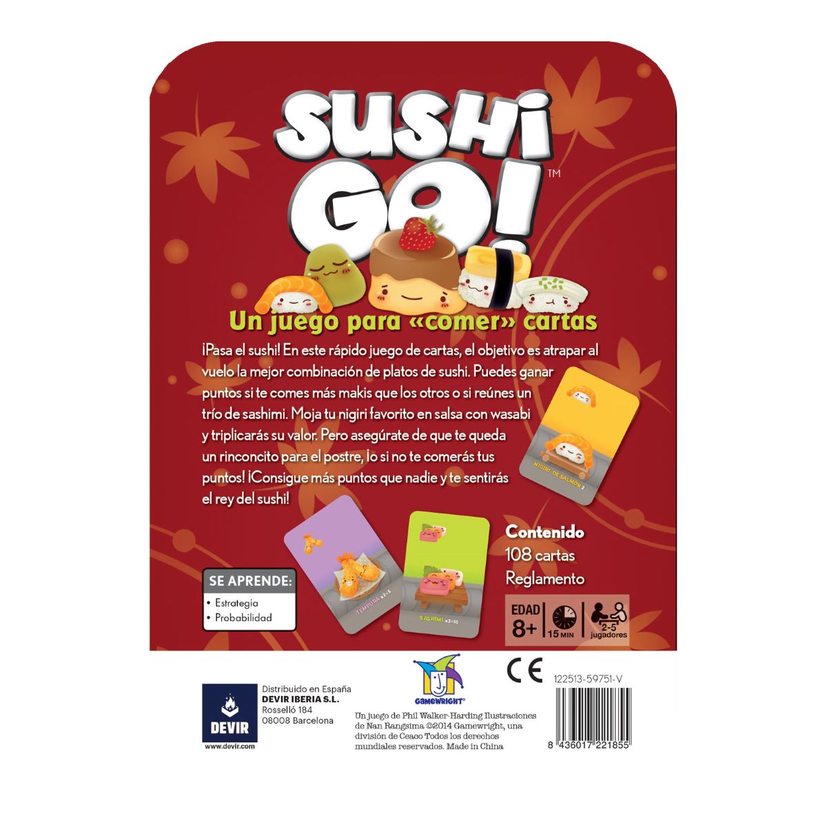 Portada de Sushi Go — imagen 3