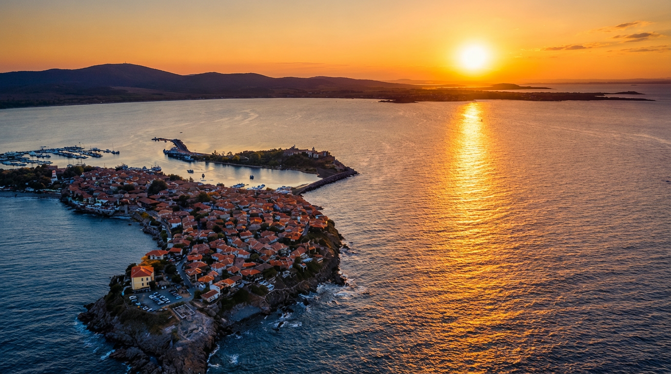 Изгрев над морето