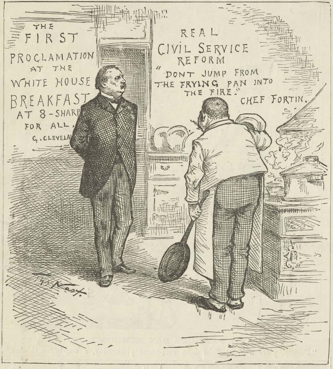 Another Civil Service outrage 1885
