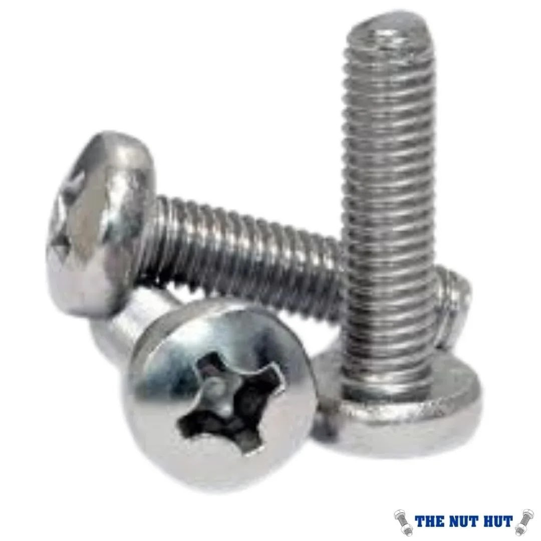Machine Screw M6x40 Pan Pozi EG 7985