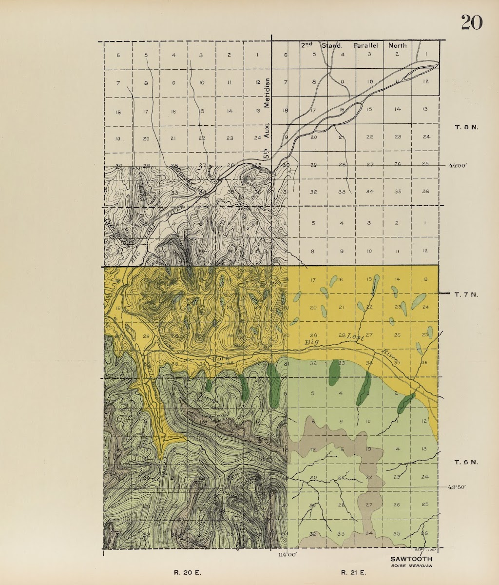 Forest atlas of the national forests of the United States Pl20 1907