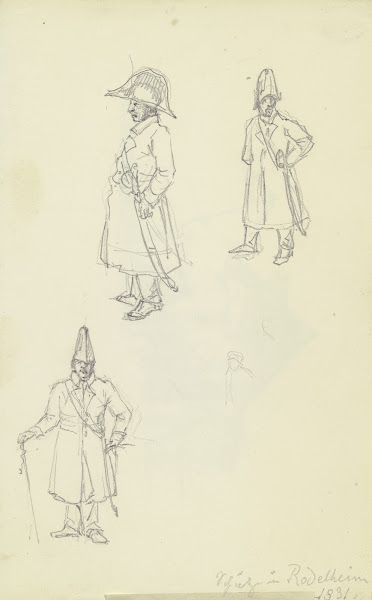Studienblatt Schütze in Rödelheim 1831