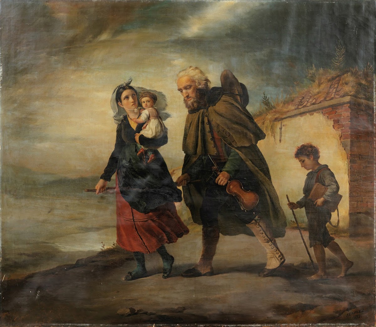 The return of the blindman 1832