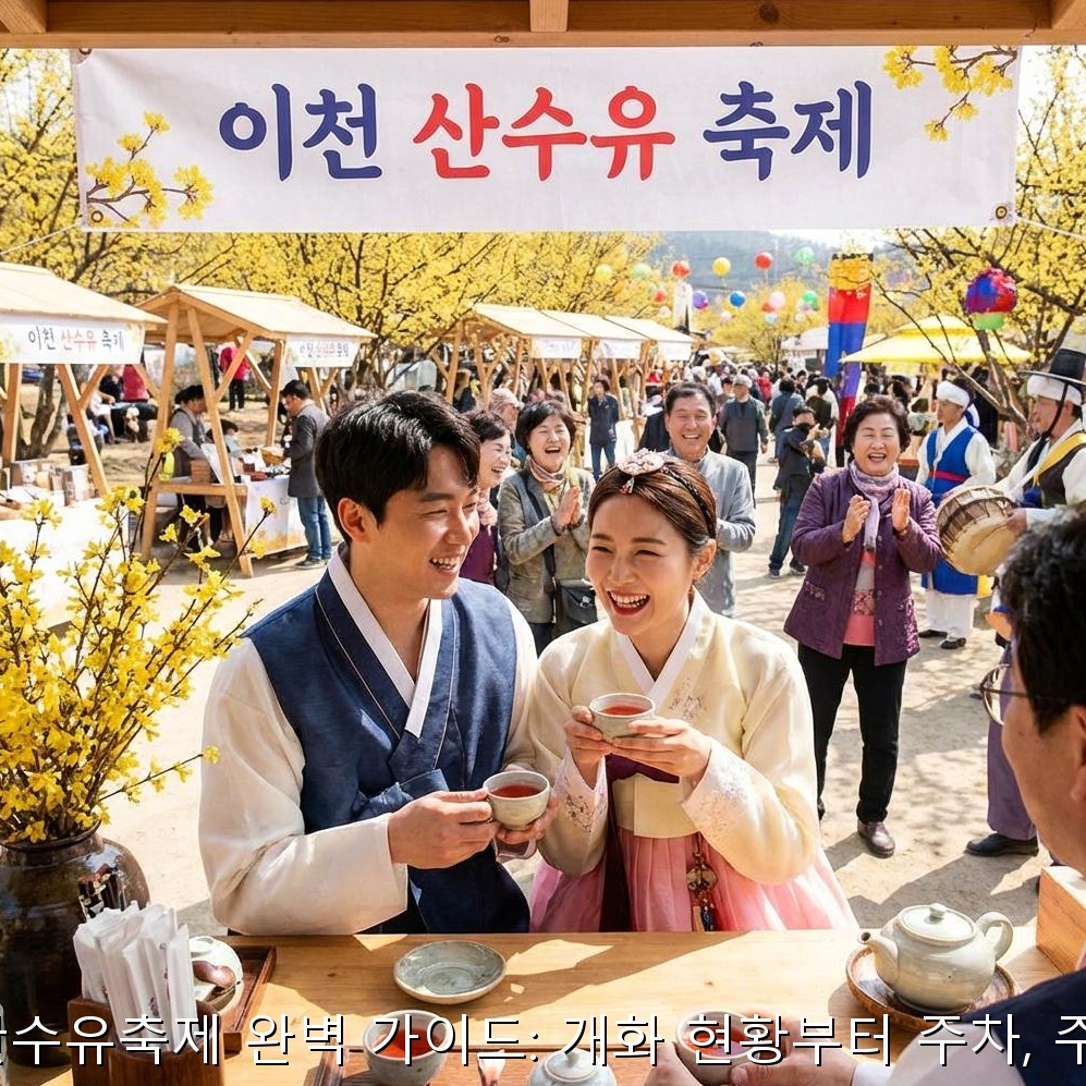 99%는 모르는! 이천 산수유축제 '필수 참여' 프로그램 TOP3