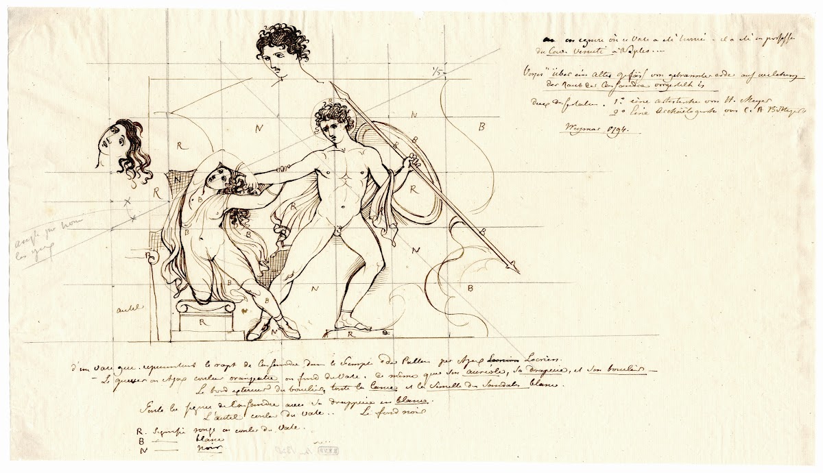 The abduction of Cassandra the heads repeated