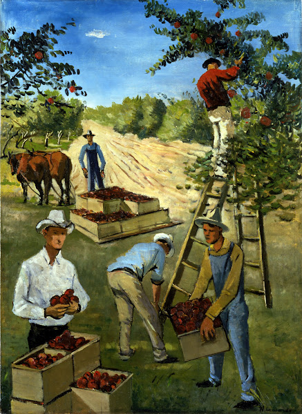 Apple Pickers mural study ca 1934 1943