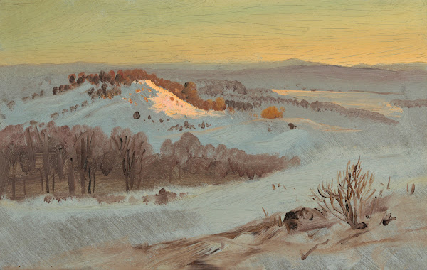 Hudson Valley New York in Winter 186970