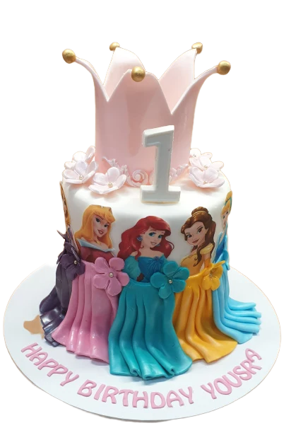 Disney Princess Birthday Cake CB-NC542