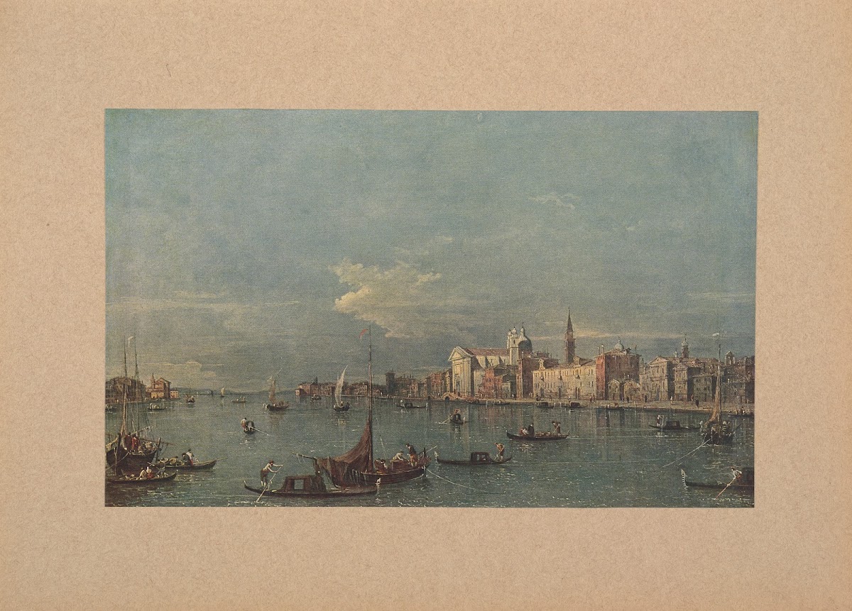Francesco Guardi Le Zattere 1910