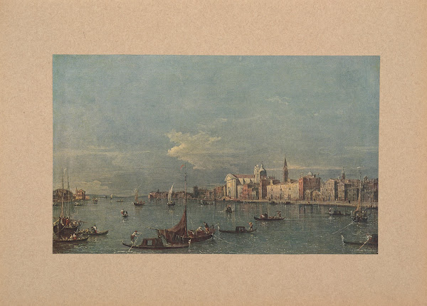 Francesco Guardi Le Zattere 1910