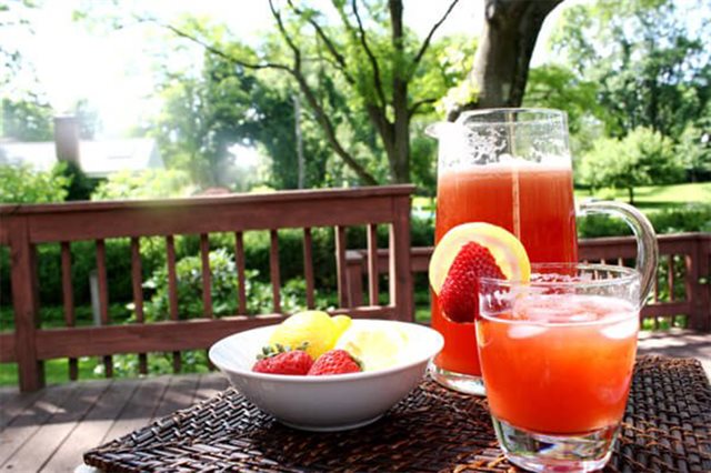 Nước Ép Dâu Trà Oolong