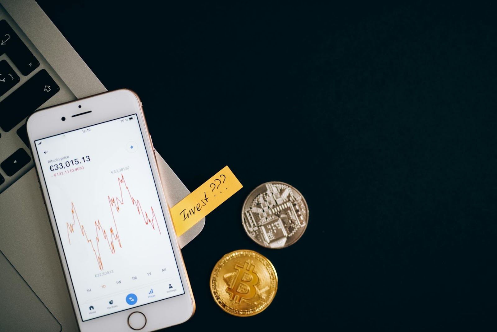 Financial market growth chart reflecting AI price trends and investment opportunities.