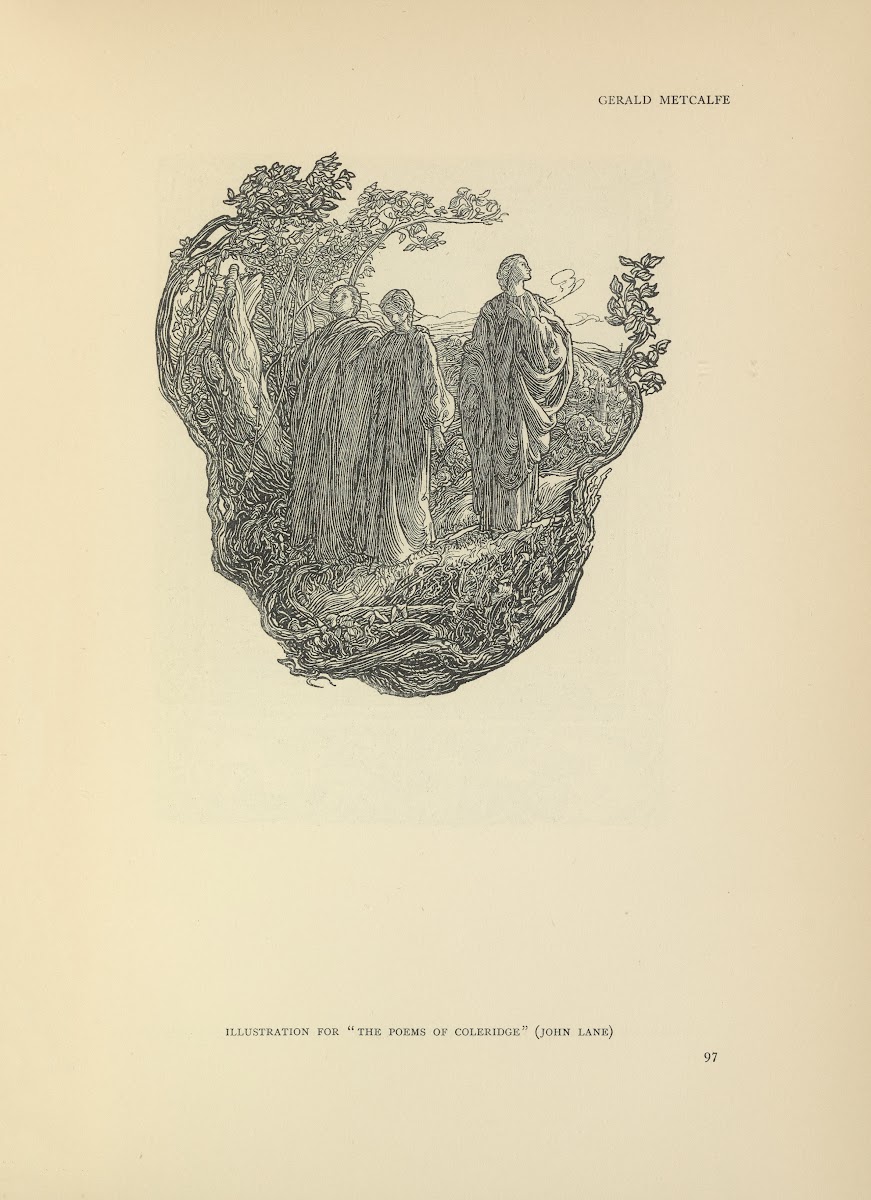 Illustration for The poems of Coleridge 1914