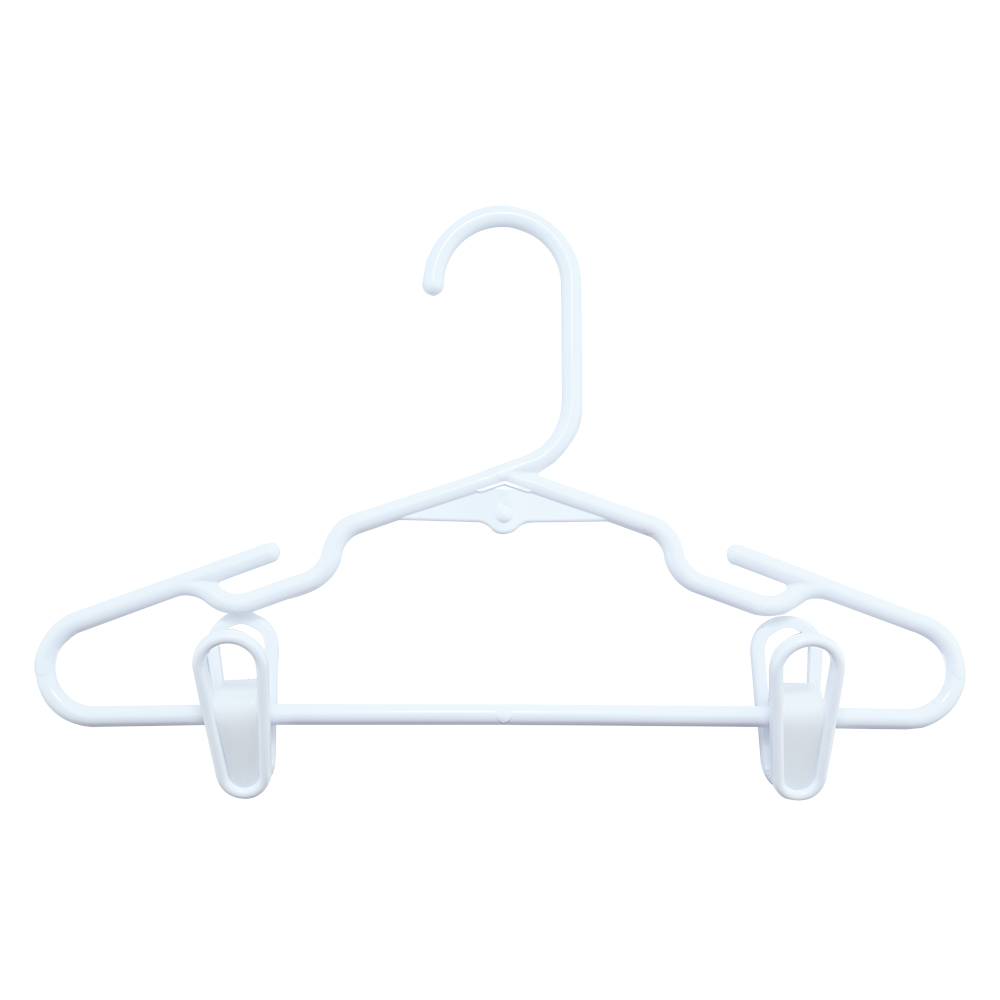 Ganchos para ropa infantil Merrick™ con pinzas, 3 piezas