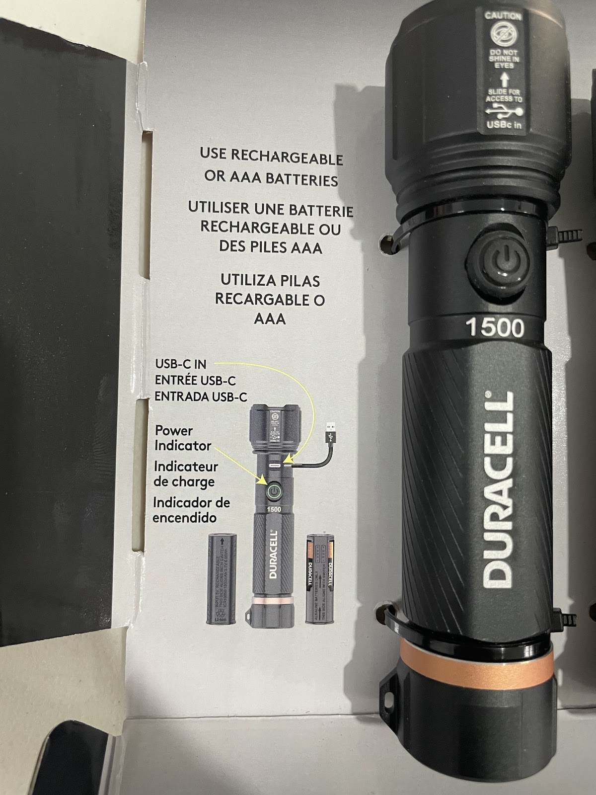 Duracell Solo Flashlight #1034