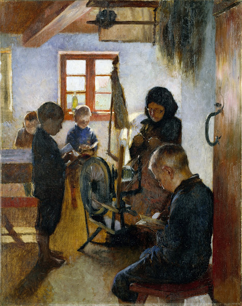 In The Village School 1884